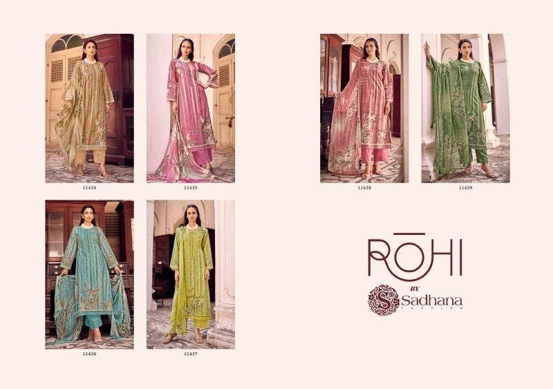 Sadhana rohi cotton dress material at wholesale price